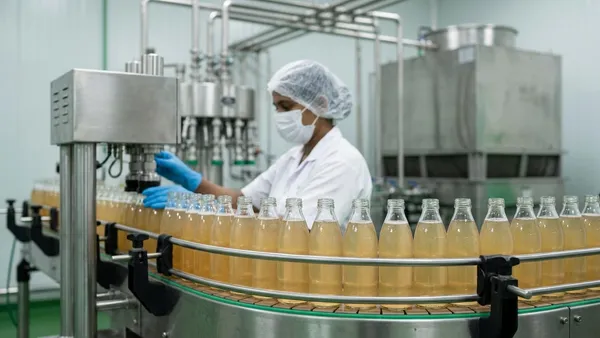 Vegan Kombucha Contract Manufacturing in Sri Lanka: Glass Line